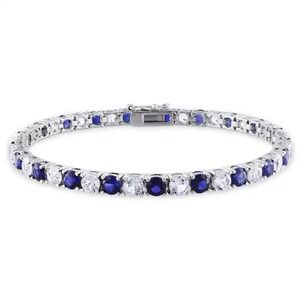 Giani Bernini Sapphire Tennis Bracelet in Sterling Silver